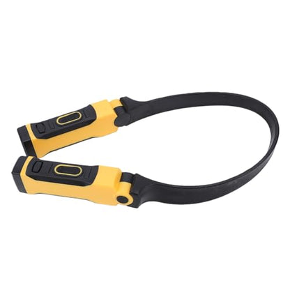Rechargeable Neck Light for Hands Free Lighting, LED Reading Light Around Neck, for Mechanics Reading Camping DIY Projects Crafting Boyfriend Husband