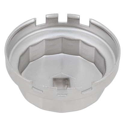Performance Tool 14 Flute Toyota Oil Filter Wrench, Aluminum, 64mm - style: Toyota Canister