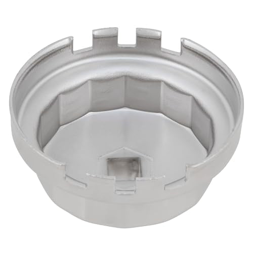 Performance Tool 14 Flute Toyota Oil Filter Wrench, Aluminum, 64mm - style: Toyota Canister