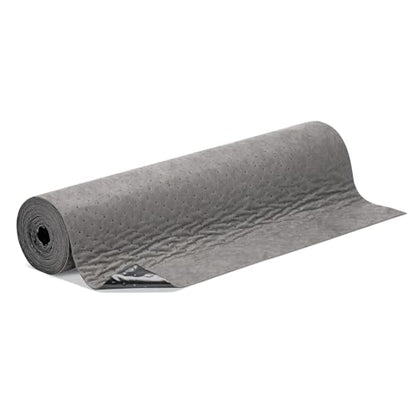 PIG Poly Backed Absorbent Mat Roll | Absorbs up to 7.06 gallons per roll | Heavyweight | 31” W x 28.4’ L | 10 Pads per roll | PM50822 - style: 10 pads per roll