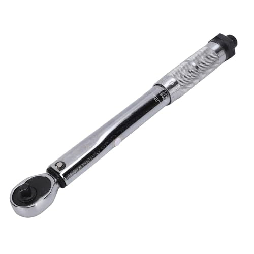 1/4 Inch Drive Click Torque Wrench, 5 to 25Nm High Precision Torque Wrench, Adjustable Pre Set for Car, Bike Maintenance