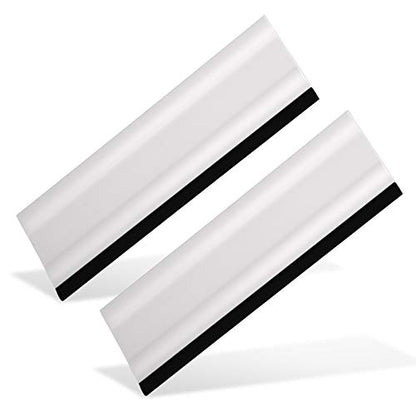 EHDIS 6" Block Squeegee Car Rubber Squeegee for Car Window Windshield,Film,Stickers,Decals and Vinyl Applicator Tool, Pack of 2 - size: 6 inch