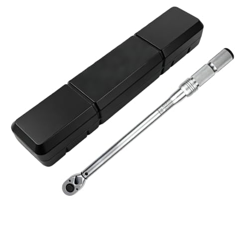 TYD 1/2" Heavy Duty Click Torque Wrench 30–210 Nm ±4% Precision | Adjustable Torque Wrench 72-Tooth Reversible Ratchet Storage Case for Car Wheel Lug, Truck & SUV Repair Torque Tool - style: TG-210(30-210NM)