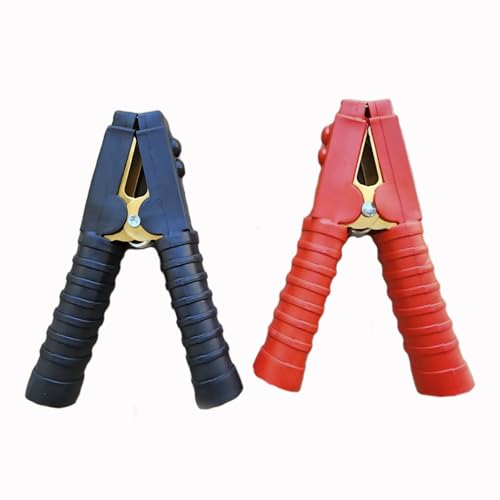 NANSH Copper Booster Jumper Cable Clamps Heavy Duty Car Battery Charger Clamps (1 Pair) - size: 1 Pair