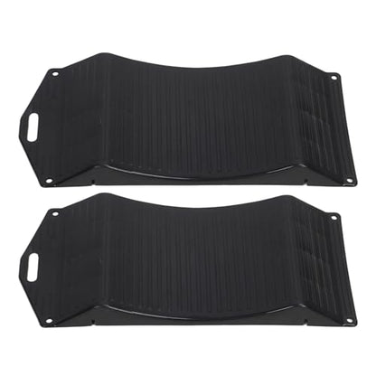 Rv Wheel Chocks 2pc/Set Car Tire Ramps Proof Heavy Duty Simple Using Saver Powerful Load Bearing Capacity(18P 44.4x19.5x3.5cm) - color: 18p 44.4x19.5x3.5cm