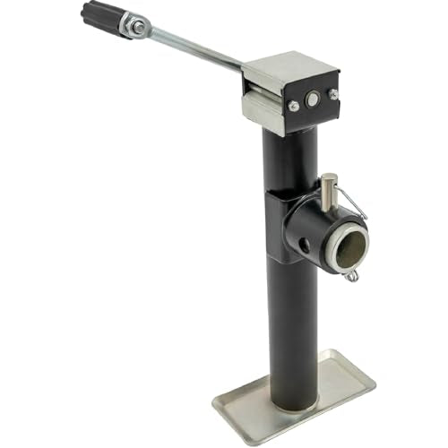 2205 lbs A-Frame Trailer Jack, 10" Lift Height, Jack Stand Car Jack for Horse Trailer, Utility Trailer, Yacht Trailer