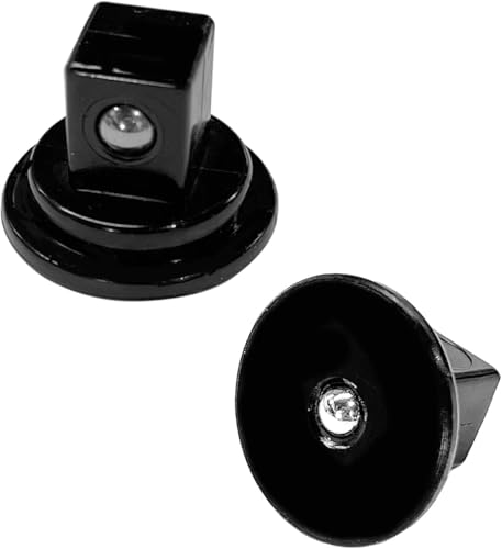 Reniteco 20-PC ABS Socket Organizer Clips for 3/8 inch Drive Aluminum Magnetic Sockets Storage - size: 3/8*20
