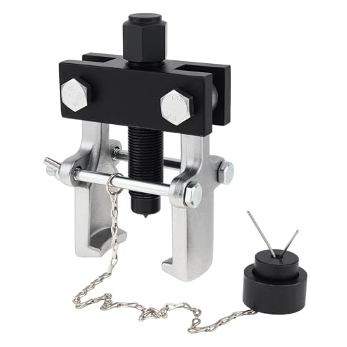 ChgImposs 3.3 Inch Heavy Duty Pitman Arm Puller for Trucks & Cars – Adjustable Jaws Bearing with Adapter, Collar & Gear Removal Tool, Two-Claw Steering Arm Puller
