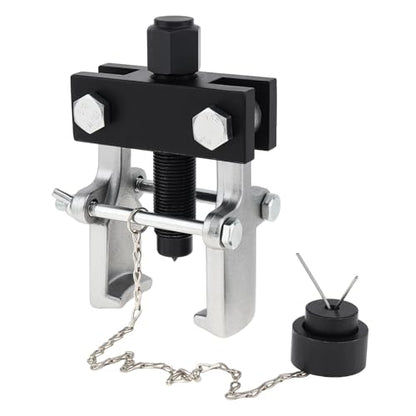 ChgImposs 3.3 Inch Heavy Duty Pitman Arm Puller for Trucks & Cars – Adjustable Jaws Bearing with Adapter, Collar & Gear Removal Tool, Two-Claw Steering Arm Puller