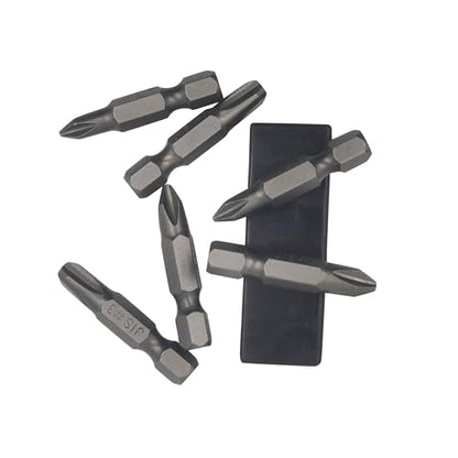 6Pcs 35mm JIS Screwdriver Bit Set with Magnetic Tip, 1/4 Hex Shank, S2 Alloy Steel & 6-Slot Storage Strip – Perfect for Japanese Motorcycles, Cars, Bicycles, and Equipment (JIS #1x2#2x2#3x2) - size: JIS #1x2 #2x2 #3x2