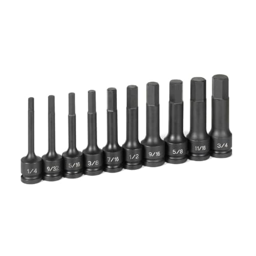 Grey Pneumatic 1340H Hex Driver Socket Set
