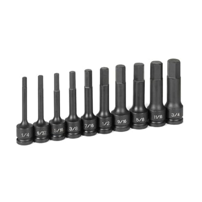 Grey Pneumatic 1340H Hex Driver Socket Set