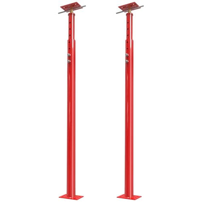 53"-100" House Floor Jack,18000lbs Max Load Capacity,House Floor Jacks Post Pole for Leveling,Adjustable Support Beam Basement Jack Post Pole for Leveling & Lifting Support Telescoping Jacks