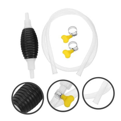 PRETYZOOM 1Set Siphon Hand Pump for Fuel Transfer Hose Kit Manual Liquid Dispenser for Automotive Household Use Durable Efficient Fluid Pumping