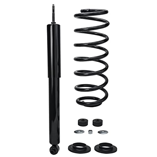 Detroit Axle - Rear Struts for 2003-2011 Ford Crown Victoria Lincoln Town Car Grand Marquis Complete 2 Struts with Coil Spring 2004 2005 2006 2007 2008 2009 2010 Replacement Ready Struts Assembly