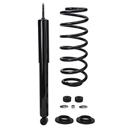 Detroit Axle - Rear Struts for 2003-2011 Ford Crown Victoria Lincoln Town Car Grand Marquis Complete 2 Struts with Coil Spring 2004 2005 2006 2007 2008 2009 2010 Replacement Ready Struts Assembly