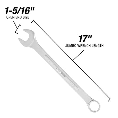 OEM TOOLS 22105 1-5/16" Jumbo Combination Wrench - size: 1-5/16"