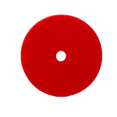 Maxshine 6” Universal Thin Finishing Foam Pad – Professional Detailing Pad for High-Gloss Finishing – Flexible, Washable & Reusable – Hook & Loop Backing - size: 6", style: Finishing