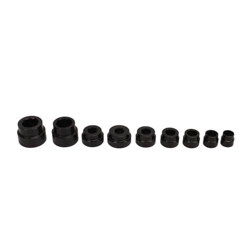 33pcs Master Bushing Driver Set, Metric and Standard SAE Bearing Seal Removal Installer Kit, Professional Wheel Bearing Race and Seal Bush Tool Set with 3 Drive Handles for Car Tru