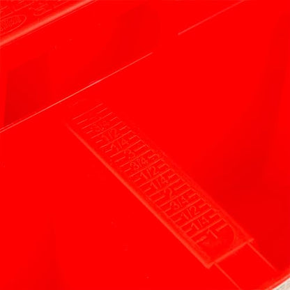 Bucket Boss - Super Stacker Small Parts Organizer, Bucket Organization (15054), Red - size: (Pack of 1)