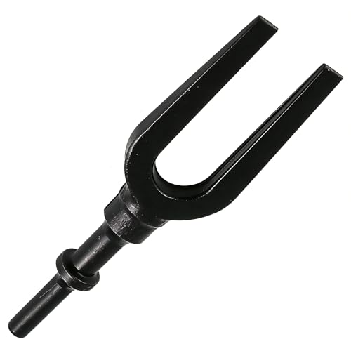 Pneumatic Separating Pickle Fork for Ball Joint and Tie Rod Removal | precision heat-treated,Industrial-grade forged steel,high impact resistance,Advanced anti-rust coating,Precision fork angle
