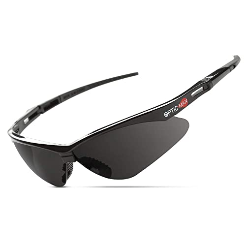 Glove Station Optic Max Anti-Fog Safety Glasses for Men & Women | Clear, Amber & Gray Lenses, Anti-Fog, Scratch-Resistant - ANSI Z87.1 Compliant - color: Gray, size: 6 Pair