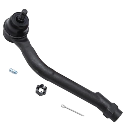 Detroit Axle - 2.4L Front 4pc Steering Knuckles Kit for 2011 Kia Optima, 2 Steering Knuckles & Wheel Bearing Hubs 2 Outer Tie Rods Replacement - size: 4SU47760/Kit
