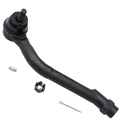 Detroit Axle - 2.4L Front 4pc Steering Knuckles Kit for 2011 Kia Optima, 2 Steering Knuckles & Wheel Bearing Hubs 2 Outer Tie Rods Replacement - size: 4SU47760/Kit