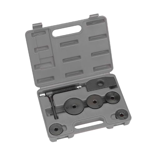 OTC 7317A Disc Brake Caliper Tool Kit | Compatible with Select GM, Ford, and Imported Vehicles; Includes Parking Brake Actuator Piston Retraction Tool