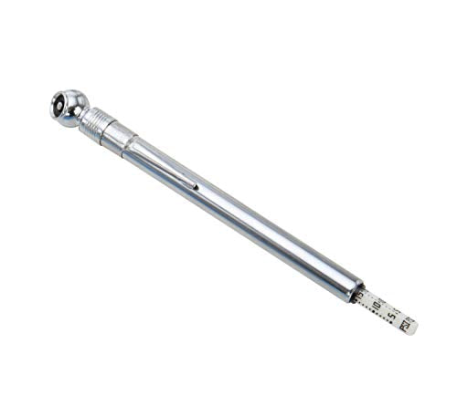 STEELMAN Tire Repair Technician Inspection Kit, Durable Nylon Pouch with Valve Core Remover, Depth Gauge, Pencil Air Gauge, Brake Pad Gauge, and Tire Marking Crayon - size: Technician Inspection Kit