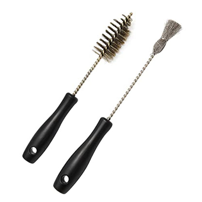Injector Bore Cleaner Seat Cleaning Brush Kit Diesel Injector Sleeve Cup Seat Compatible with 7.3L 6.0L 6.4L 6.7L 1994-2018, 3126 C7 C9, Replace AP0084 AP0085 3252