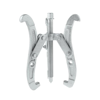ChgImposs 6 Inch 3-Jaw Gear Puller, 2 Jaw 3 Jaw Puller for Pulley Gears Bearings and Flywheels, Heavy Duty Pulley Puller with Reversible Jaws, High Carbon Steel Removal Tool Bearing Puller Tool - size: 6 Inch