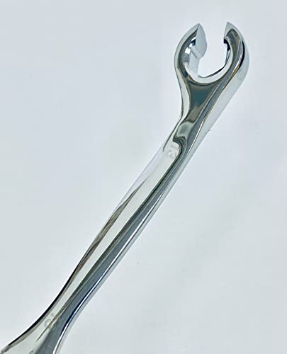 Flexible Flare Nut Wrench,Open Box Wrench,Line Wrench, 210° Activity angle,For Narrow space, Car Chasis Wrench, SAE,4 PCS 5/16"-3/8"-7/16"-1/2",With wrench rack & Color Box,Gift for Man,… - color: Sae Flexible Head Flare Nut Wrench 5/16"-3/8"-7/16"-1/2"