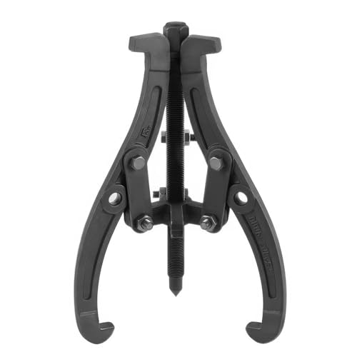 3 Jaw Puller 10in/250mm Universal Bearing Gear Pullers Heavy Duty Extractor Tool,High Carbon Steel Puller,Adjuestable Removal Kit Type for Bearings/Flywheels/Pulleys Remove - size: MF 3Jaw 3.5-10 In