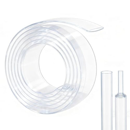1M Heat Shrink Tubing, 13mm OD, 2:1 Ratio, Clear | Polyolefin Shrinkable Tube, Waterproof Electrical Insulation Tubing, for Wire Cable and Electronic Component Protection - size: 1M Φ13 Clear