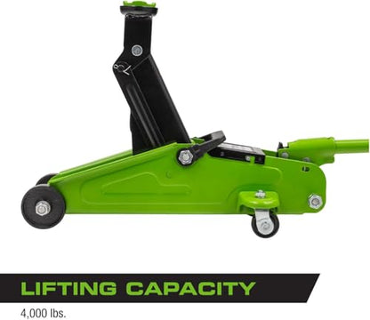 ARCAN 2-Ton Steel Low Profile Compact Floor Jack, Model A20013