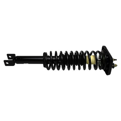 Detroit Axle - Pair Rear Struts for 1995-1998 Chrysler Cirrus Dodge Stratus Plymouth Breeze 2 Ready Struts w/Coil Spring Assembly 1996 1997 Replacement Suspension - size: 171282 x2/PAIR