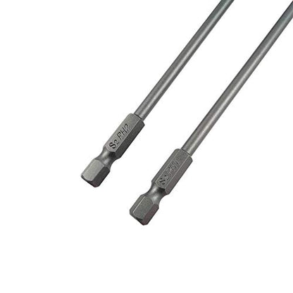 Wolfride 6Pcs 1/4 Inch Hex Shank Long Phillips Head Screwdriver Bits Set Magnetic Cross Head Screwdriver Bits | 5.9-Inch Length - style: Phillips Head