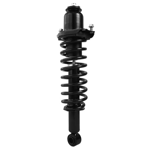 Detroit Axle - 2 Rear Struts for 2003-2008 Toyota Corolla Matrix Pontiac Vibe Complete Struts w/Coil Spring 2004 2005 2006 2007 Replacement Suspension Quick Install Ready Shock Assembly - size: 171373L_171373R/PAIR