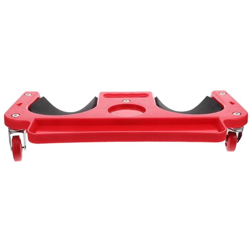 Car Repair Kneeling Pad with Wheels for Construction Sites, Comfortable Knee Protection and Stable Support, Foldable Mechanic Floor Pad Made of Sturdy Pe Material for Tile Work