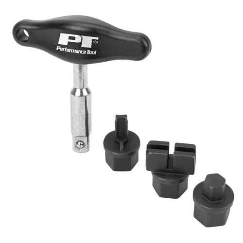 Performance Tool W54298 Plastic Oil Drain Plug Remover - Easily Remove Stripped or Rounded Oil Drain Plugs with Durable and Lightweight Tool - style: Plastic Oil Drain Plug Remover