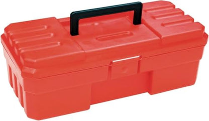 Akro-Mils 12-Inch ProBox Plastic Toolbox for Tools, Hobby or Craft Storage Toolbox, Model 09912, (12-Inch x 5-1/2-In x 4-In), Red (Pack of 12) - size: 12-Inch (Pack of 12)