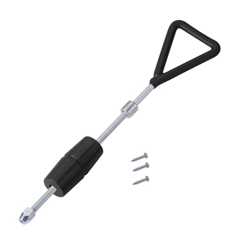1 LB Slide Hammer with 3 Screw Tips,Body Repair Dent Puller, Slider Hammer,Auto Body Repair Tool Sliding Work DIY - color: Black