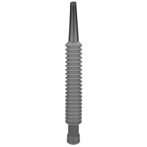 Performance Tool W4060 Flexible Funnel Spout - Mess-Free Fluid Transfer, Double-Threaded Cap, Air Bleed-Off Valve