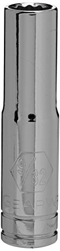 GEARWRENCH 1/4" Drive Deep SAE Socket 9/32", 12 Point - 80223D