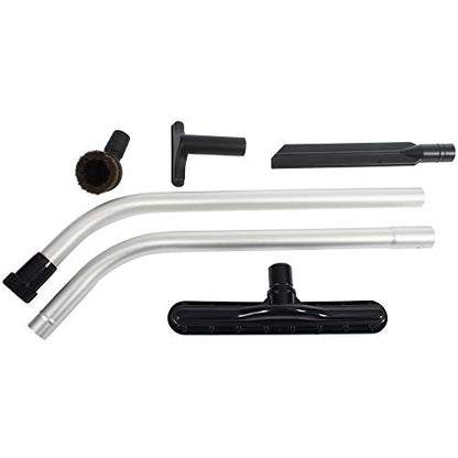 Cen-Tec Systems 95006 Backpack Vacuum Attachment Carpet Kit with EZ-Glide Floor Tool and 2-Piece S-Wand, Black - size: Backpack Vacuum Attachment Kit