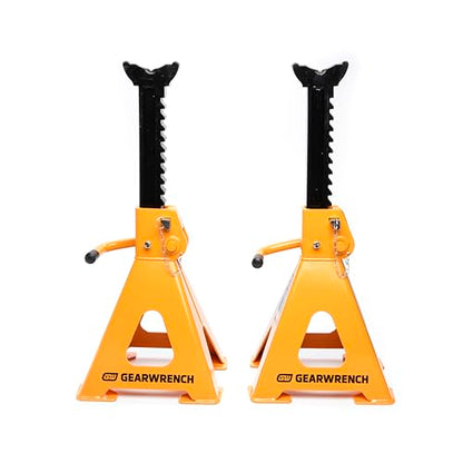 GEARWRENCH 12 Ton Ratcheting Jack Stands - Pack of 2 | GWJS12T - style: 12 Ton