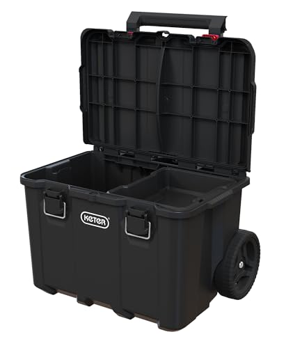 Keter Stack & Roll Cart - style: DIY Tool Storage Cart