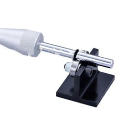 Motorcycle Wheel Balancer and Truing Stand, 15.75 in Aluminum Alloy, Portable Balancing Tool with Leveling Bubble