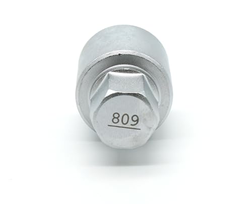 TMAX #809 Anti-Theft Wheel Lug Nut Removal Socket Key 3436 for Audi - size: Key #809